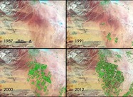 Greening of Saudi Arabia: NASA Photos Show Kingdom Tapping non-renewable Aquifers for Farming