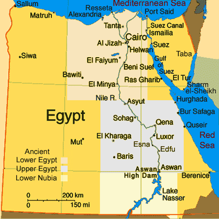 Egyptian Regions
