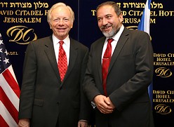 liebermans Joe Lieberman & Avigdor Lieberman