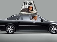 Romney Taking Santorum for a Ride in Illinois (Graphic)