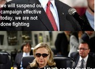 Text from Hillary to Santorum: The Front Line of Combat is Not the Best Place for You
