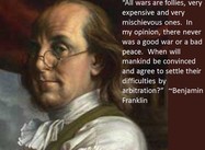 “All Wars are Follies” (Benjamin Franklin Poster)