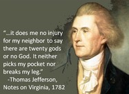 Thomas Jefferson on Polytheism and Atheism (Poster)