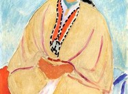Zorah in a Yellow Robe (Matisse Painting)