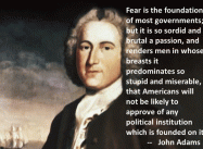 John Adams on the War on Terror (Poster)
