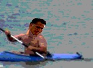 Romney: Kayak & Shark (Political Cartoon)