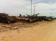 The Tanks that did not Defeat Misrata (Photo)