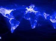 Global Facebook Network Connections on the Eve of the Arab Spring (Image)