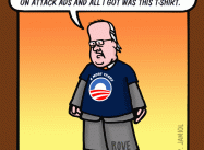 Karl Rove’s Regret (Jamiol Cartoon)
