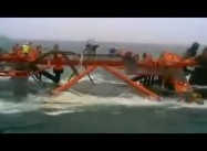 Iranian Revolutionary Guards’ Natural Gas Platform Sinks