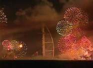 New Year Fireworks Dubai