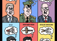 What Ukraine Means to the U.S. 1% and to the 99% (Editorial Cartoon)
