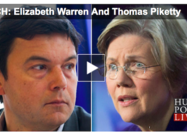 Climate Change, Economic Inequality Are One Debate, says Sen. Warren