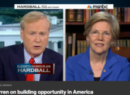 Elizabeth Warren Crushes Chris Matthews, And A Word On Cement