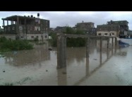 Winter Floods strike a Gaza reduced to Rubble by Israeli Shelling