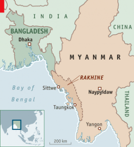 Image result for rakhine burma map