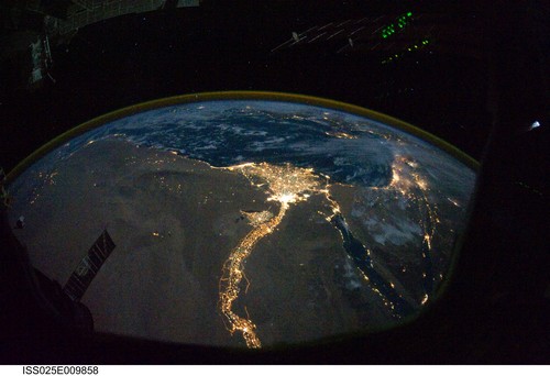 View of Nile Valley from Space