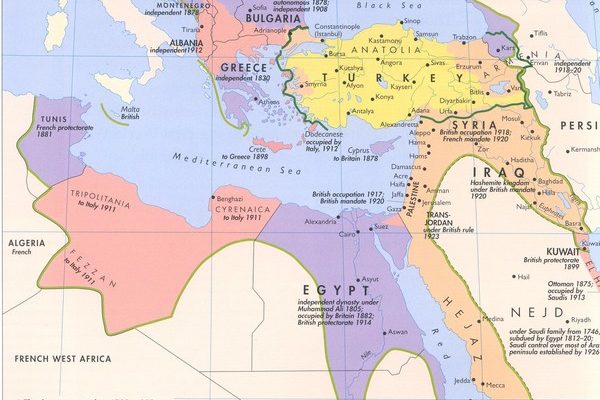 The Ottoman Empire, 1798-1923