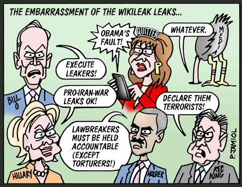 Jamiol: The Embarrassment of Wikileaks Leaks