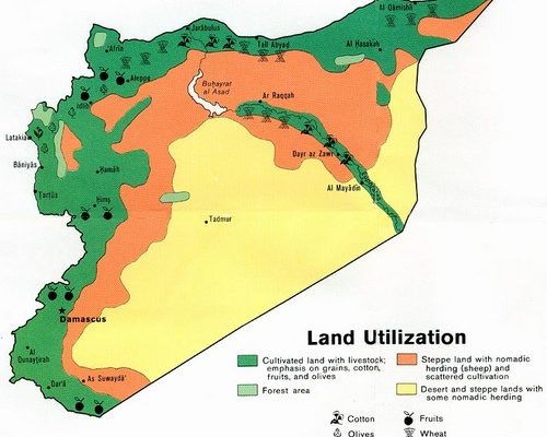 Map: Syria Land Use