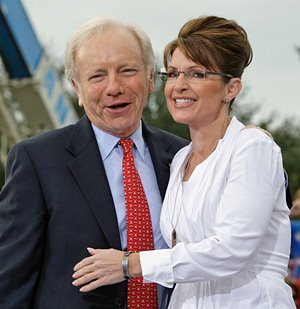 Joe Lieberman & Sarah Palin
