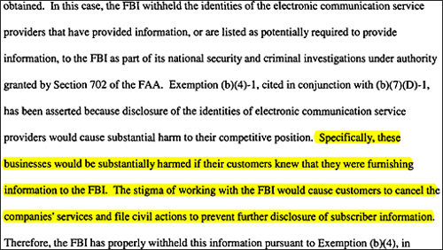 FBI Excerpt