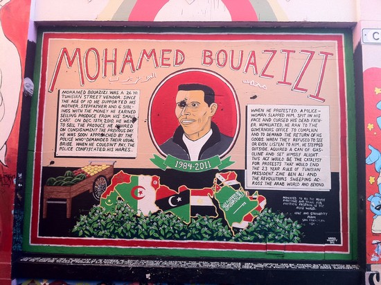 Bouazizi Grafitti from SF