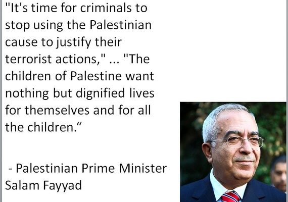 Fayyad: Stop Exploiting Palestinian Children for Terror