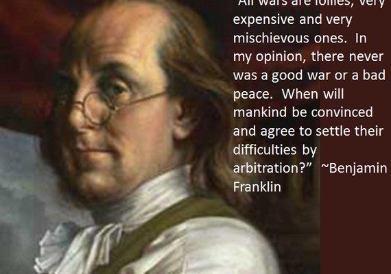 “All Wars are Follies” (Benjamin Franklin Poster)