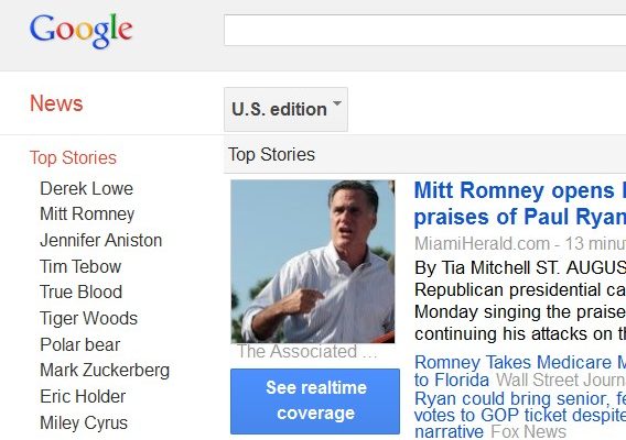 Really, America?  Really?   These are your Top Stories?