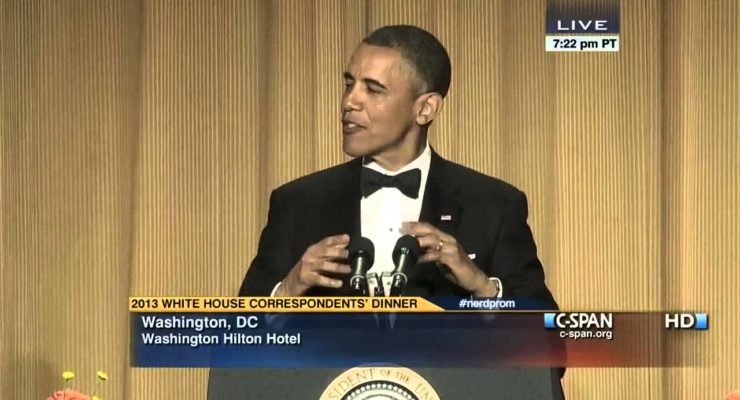 Obama Jokes with White House Correspondents (Video)