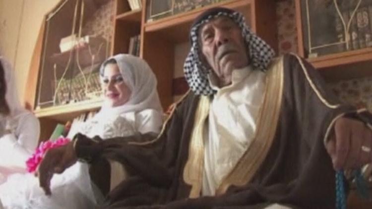 Iraq 92YearOld Iraqi Man Marries 22YearOld Woman