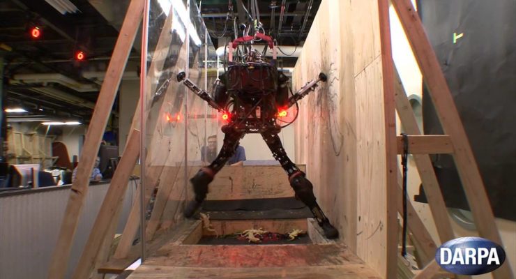 You, Robot:  Darpa’s Robot learns to Avoid Obstacles