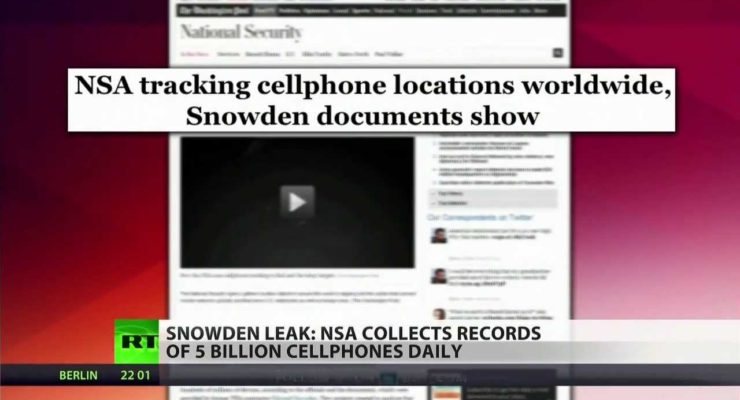 Trashing the Law against warrantless GPS tracking: NSA nabs 5 Billion Phone location Records a Day