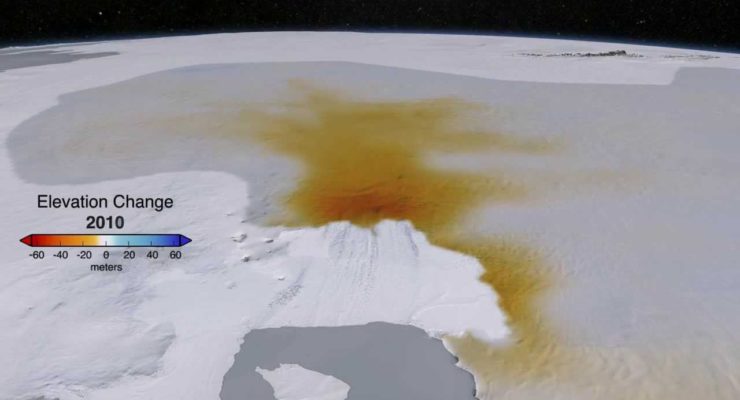 Fossil Fuels causing Antarctic Glacier to Melt Irreversibly, raise Sea Levels