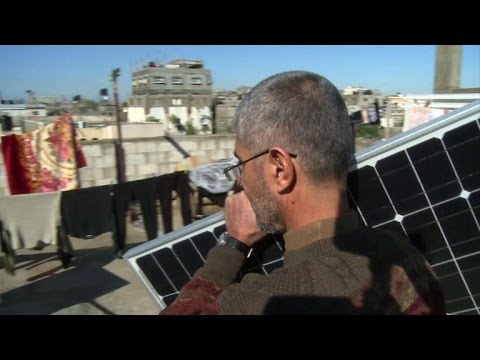 Gaza’s Palestinians, Besieged by Israel, turn to Solar Power
