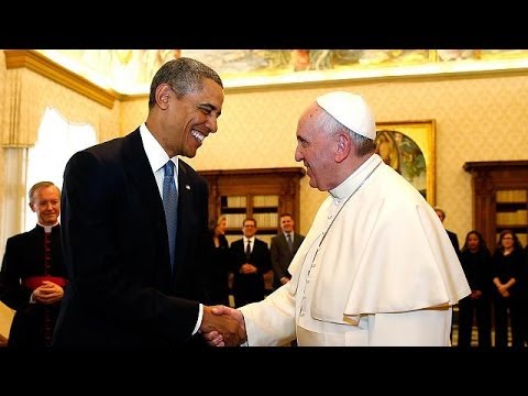 Is Pope Francis good for the Democrats?  Obama in the Vatican