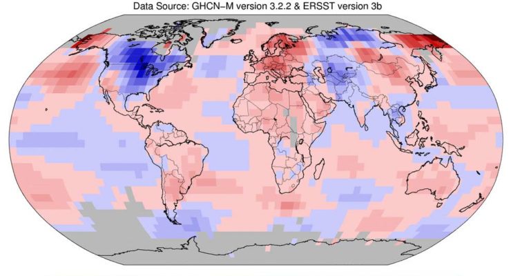 If you are younger than 29, you’ve never experienced a cooler than average Month: March Was 4th Warmest on Record Globally