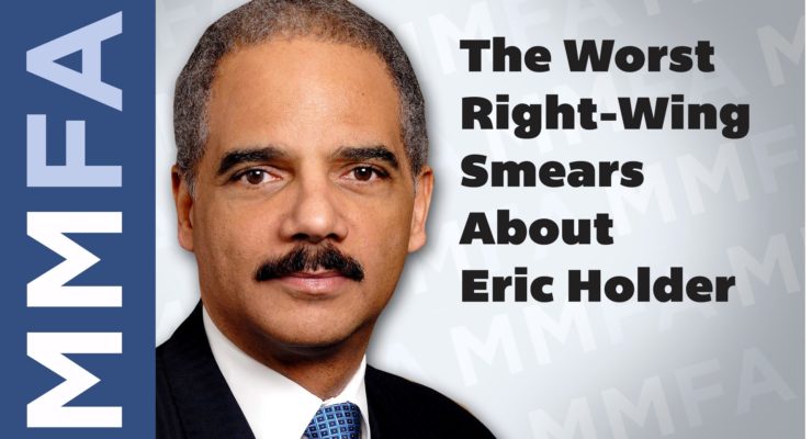 Right Wing on Holder: al-Qaeda, Black Panther, Stalinist