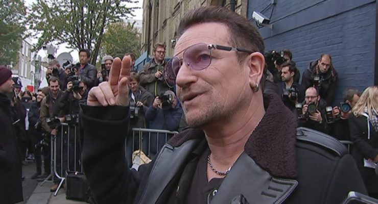 U2’s Bono on ‘Band Aid 30’: Ebola is a ‘political failure’