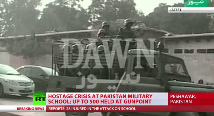 Desperate Pakistani Taliban, on the ropes, attack Army School in Peshawar: Large scale Casualties