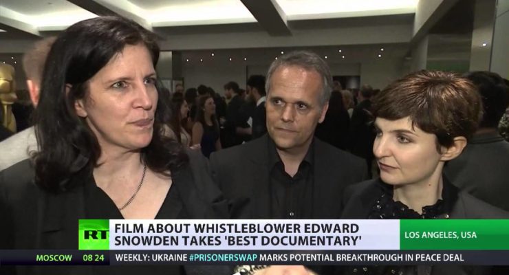 Snowden Reacts as Documentary about his Leaks wins Oscar