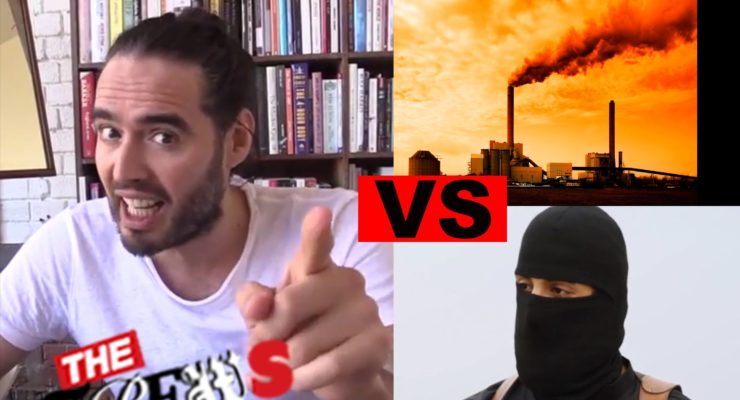 ISIS Vs Climate Change – Which Kills More? Russell Brand The Trews