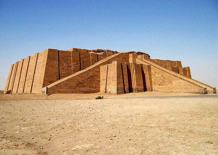 Ziggurat at Ur in Iraq