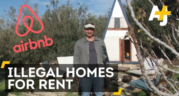 Airbnb profits from Israeli theft of Palestinian Land with Squatter Listings