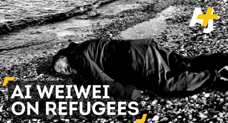 “Ai Weiwei Will Not Let You Forget About Europe’s Refugee Crisis (AJ+)”