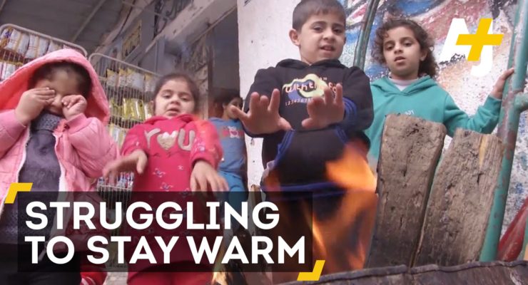 Gazans Are Struggling to Stay Warm This Winter (AJ+)