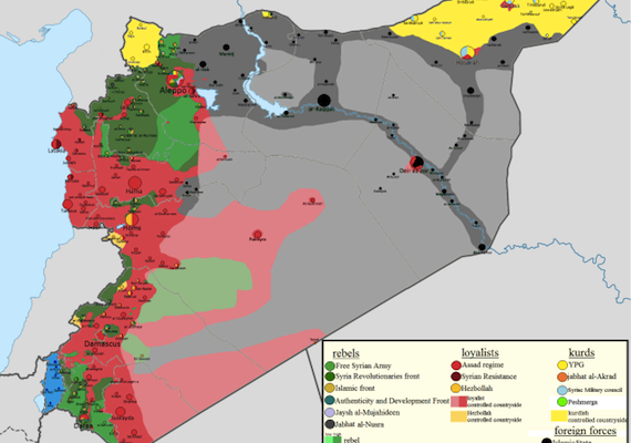 Baathist Riposte:  How the Regime Came back in the Syrian Civil War in 2014