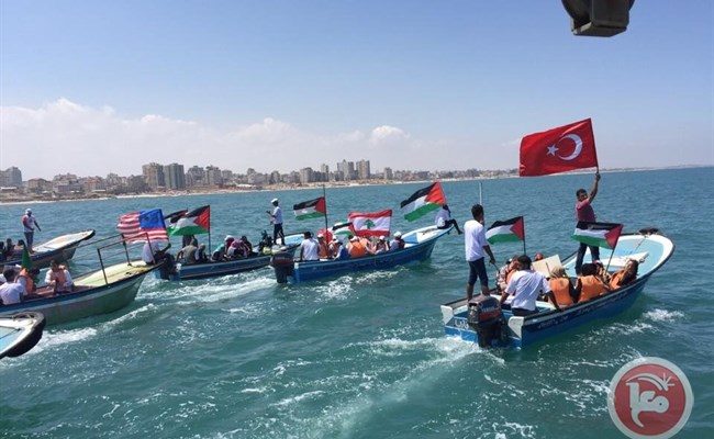 As new Gaza Aid Effort sets Sail, Activists mark 5 years since Israeli attack