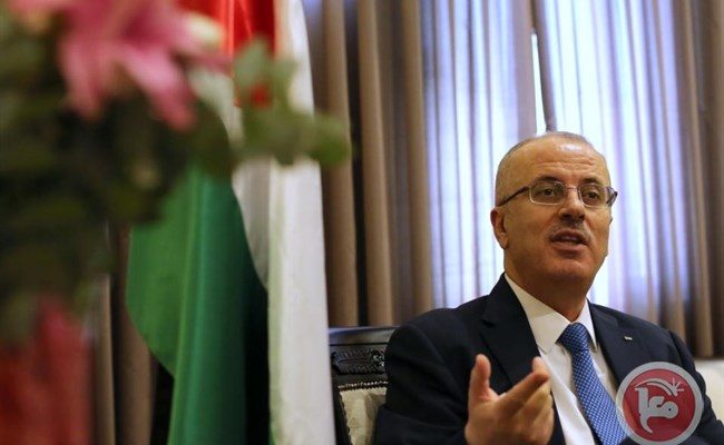 Israeli decision to ban Palestinian products ‘racist’: Palestine PM